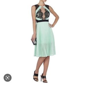 Bcbgmaxazria mint green dress